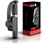 Q08 Gimbal Stabilizer, Extendable Auto Balance Selfie Stick Tripod, 360° Face Tracking Stand, 1-Axis Multifunction Remote, for iPhone/Android Smartphone, Video Recording - Image 2