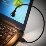 QBM LED Black USB Adjustable Lamp for Laptop, Power Bank, PC, Keyboard,(Pack of 1) - Image 2