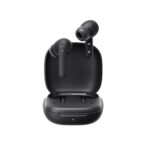 QCY T17 Pro Wireless Earbuds | Global Brand, Fabric Finish, AI Noise Cancellation, 9EQs, Smart App, IPX4, 35H Playtime, 68ms Low Latency (Black) - Image 2