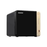 QNAP TS-464-4G (Quad-core Intel for Multitasking, 2.5GbE Multimedia NAS with M.2 PCIe Slots and PCIe expandability) - Black - Image 2