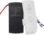 Quick Sense (QS-RF02):Smart Universal Wireless Ceiling Fan and Light Controller Kit Remote Adjust Speed Light Remote Control Switch for 1 Lights and 1 Fan - Image 2