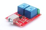REES52 2 Channel 5V HID Driverless USB Relay USB Control Switch Computer Control Switch PC Intelligent Control Relay Module - Image 2