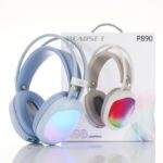 RGB Light Wireless Bluetooth Over Ear Gaming Headphone, BT 5.3 with Low Latency Gaming, Upto 30H of Backup, 40mm Titanium Drivers, Dual Pairing Headset. - Image 2