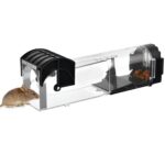 Rat Trap Cage for House, Garden & Patio,32cm Humane No-Kill Reusable Catch & Release Rat Catcher Trap for Home,Lawn, Garden Warehouse.Smart Rat Catcher, chuha pakadne wala Gadget - Image 2