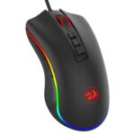 Redragon Cobra M711 USB Wired 10000 DPI Gaming Mouse with 7 Programmable Buttons and 16.8 Million Chroma RGB Color Backlight (Black) - Image 2