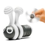 Rotobee | Fidget Spinner & Skill Toy | Stress, Anxiety Relief | For Kids, Adults | Sensory | ADHD & Autism | Boost Focus | Multi-Trick Spinner | Office & Desk Toy | Gift | Color - Frost - Image 2