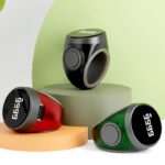 S-9 Smart Digital Tasbih Counter Ring for Muslim Prayer | HD OLED Display | Adjustable Size | Rechargeable Zikr Counter | Vibration Alerts | Islamic Gift - Image 2