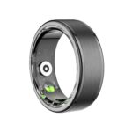 SAAVIQ Fitness Tracker R03 Smart Ring with Charging Case | 5ATM Waterproof Health Ring | Blood Oxygen, Sleep Monitoring & Daily Activity Tracking (Black) - Image 2