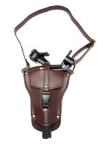SHOPEE Brown PU Leather Gimbal Holster Case, Shoulder Carry Waist Pouch for DJI RS2/RS3/RS4, Crane 2/2S/3S/M2/M2S/ Crane M3 WEEBIL 2/3 Camera STABILIZER Professional Camera Stabilizer Carry Bag - Image 2