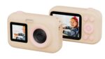 SJCAM FunCam+ Dual Screen Action Camera | 1080P Ultra HD | 2.4" Large Display for Video Recording, Photo Shooting, Timelapse | Children & Adult Kids | Buff - Image 2