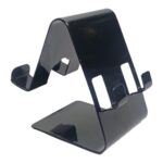 SK Accessories Adjustable Mobile Phone Stand for Desk, Foldable Metal Holder with Stable Base, Multi Angle Table Top Stand for Smartphone & Small Tablet, Portable for Office, Study & Video Call - Image 2