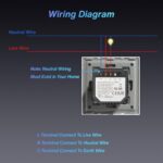 SMART WiFi TOUCH SWITCH 4 GANG (10 amps each) 800/SWITCH GLASS : Elevate Your Home with Effortless Control Home Automation. fits in 2 module concealed board (WHITE) - Image 2