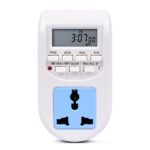 SN-PT01 Digital Timer Switch | Programmable LCD Display | 16 On/Off Settings | Energy Saving Automation | 220-240V AC | Plug-in Smart Timer for Appliances - Image 2