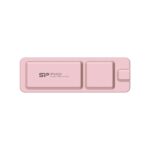 SP Silicon Power PX10 512GB Portable SSD, Up to 1050MB/s, USB 3.2 Gen 2, Type-C Cable, Ultra-Slim 10.3mm & 33g, Pocket-Size External Solid State Drive, Pink (SU512GBPSDPX10CPIN) - Image 2