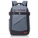 SWISS MILITARY 30L Unisex Laptop Travel Backpack for 15.6-Inch Laptops – with Luggage Strap, Detachable Key Ring, Anti-Theft Pocket, Expandable Bottle Pocket for Office and College Use - Image 2