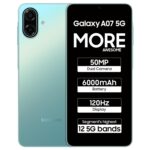 Samsung Galaxy A07 5G Smartphone (Light Green, 6GB RAM, 128GB Storage) | 120Hz Refresh Rate | Massive 6000mAh Battery | 50MP True Dual Camera | 6 Gen OS Upgrades | Knox Vault - Image 2