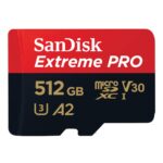 SanDisk Extreme Pro 512GB microSDXC UHS-I, V30, 200MB/s Read, 140MB/s Write, Memory Card for 4K Video on Smartphones, Action Cams and Drones - Image 2