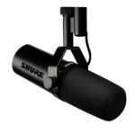 Shure SM7dB Dynamic Vocal Microphone w/Built-in Preamp for Streaming, Podcast, & Recording, Wide-Range Frequency, Warm & Smooth Sound, Rugged Construction, Detachable Windscreen - Black - Image 2