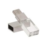 SippyTales® 128GB Pendrive, Crystal Clear USB Flash Drive, Transparent Acrylic Design, High Speed Data Transfer, 2.0, Diwali Gifting,Corporate Gifting, 1Pc, Upto 10Mbps - Image 2
