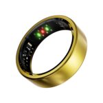 Smart Ring，Size First with Sizing Kit,No App Subscription； Tracks Activity, Sleep, Stress, & Heart Rate – iOS/Android Compatible (Gold, Size 8), 8, 钛 - Image 2