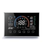 Smart Thermostat for Home, WiFi Programmable Digital Thermostat,Energy Saving,Voice Control Thermostat,4.8 Inch Touch Screen,C-Wire Adapter Included, DIY Install Compatible with Alexa/Google - Image 2