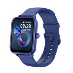 Smart Watch, Blue, Fitness Tracker with Heart Rate Monitor, Rectangular Display, Silicone Band - Image 2