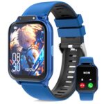 Smart Watch for Kids 1.85" with Fitness Tracker, Sleep Monitor, 22/100+ Sport Modes, DIY Dial, IP68 Waterproof, Step Counter, Heart Rate, Camera, with/Without APP, Gift for 3-12 Years Old Boys Girls - Image 2