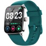 Smart Watch for Women, 1.85" HD Smartwatch Compatible iPhone/Samsung/Android (Answer/Make Calls), 100+ Sport Modes Fitness Tracker with Heart Rate/Sleep/SpO2 Monitor, IP68 (Deep Green) - Image 2