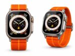 Smartwatch, Titanium Case with Neon Nylon Strap, 49mm Square Display, Fitness Tracking, Water Resistant, GPS, Heart Rate Monitor, Pack of 2 - Image 2