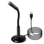 Storin Noise Cancelling USB Computer Microphone with Mute Button,PC Podcast Microphone Plug&Play Compatible with PC, Laptop, Mac, ps4 - Ideal for YouTube, Skype, Gaming, Podcast - Image 2