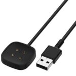 T Tersely 100CM Long Charging Cable Clip Charger for Fitbit Versa 4/3, Sense 2/1, 1M/3.3ft Cord for Fitbit Versa4/3,Sense 2/1 Smartwatch - Image 2