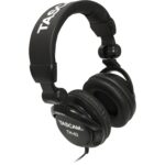 TASCAM TH02-B Closed-Back Stylish Headphone, Black - Image 2