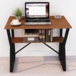 TEKAVO Computer Table I Laptop Table I Study Table I Writing Desk I Laptop Desk I Desk for Adults I Meeting Table I Multipurpose Table I(Walnut) 92 x 74 x 61 cm_DIY. - Image 2