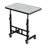 TEKCOOL Multi-Purpose Laptop Table, Study Table| Bed Table| Adjustable Height, Portable for Office, Work Form Home | DIY Table, Easy to Assemble, Engineered (Light). - Image 2