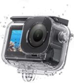 TELESIN Waterproof Case with Anti-Fog for DJI Osmo Action 6 Camera, Underwater Housing Shell Cage Supports 60M/196FT Deep Diving Scuba Snorkeling with Quick Release Bracket Screw - Image 2