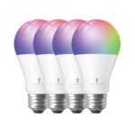 THIRDREALITY Zigbee Smart Color Bulb ZL1 4 Pack, Zigbee hub required,Compatible with Home Assistant, SmartThings,Aeotec,Homey,Hubitat or Echo Devices with Built-in Zigbee hub,A19 RGBCW Bulb,80 - Image 2