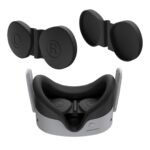TMG VR Lens Protector Cover for Meta Quest 3S VR Headset Dustproof Anti-Scratch Lens Cap Replacement Face Eyes Pad for Quest 3S VR Gaming Accessories - Image 2