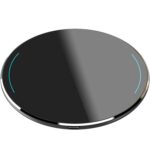 TOZO W1 Wireless Charger 15W Fast Charging Pad Thin Aviation Aluminum Computer Numerical Control Technology Black(NO AC Adapter) - Image 2