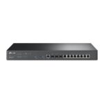 TP-Link ER8411 | Enterprise Wired 10G VPN Router | Up to 10 WAN Ports | High Network Capacity | SPI Firewall | Support Omada SDN | Load Balance | Lightning Protection | 5 Year Manufacturer Warranty - Image 2