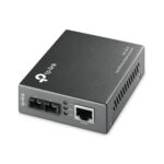 TP-Link Fast Ethernet SFP to RJ45 Fiber Media Converter | Fiber to Ethernet Converter | 10/100Mbps RJ45 Port to 100Base-FX Single-Mode Fiber (MC110CS) - Image 2