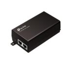 TP-link TL-PoE160S | 802.3at/af Gigabit PoE Injector | Non-PoE to PoE Adapter | Supplies PoE (15.4W) or PoE+ (30W) | Plug & Play | Desktop/Wall-Mount | Distance Up to 328 ft. | UL Certified, Black - Image 2