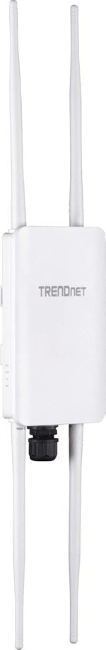TRENDnet 5 DBI Wireless AC1300 Outdoor PoE+ Omni-Directional Access Point, TEW-841APBO, 4 X 5 DBI Omni Directional Antennas, Point-to-Point & Point-to-Multi-Point WiFi Bridging, IEEE 802.3AT PoE+ - Image 2