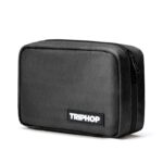 TRIPHOP Tech Kit with All-in-One Waterproof Travel Organizer for Cables, Adapters, Chargers, Power Banks, SD Cards, Hard Drives and Other Tech Essentials Portable Zippered Gadgets Organizer (Black) - Image 2