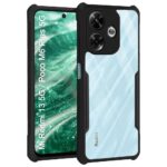 TheGiftKart Shockproof Crystal Clear Back Cover Case for Mi Redmi 13 5G / Poco M6 Plus 5G | 360 Degree Protection | Protective Design | Transparent Back Case for Redmi 13 5G (PC & TPU, Black Bumper) - Image 2