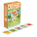 Think n Link Flash Cards | Fruits & Vegetables & Where They Grow Cards, 52 Double-Sided | Montessori Learning, Memory & Logical Thinking | Screen-Free Educational Activity for Kids 2–8 - Image 2