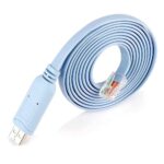 Tobo USB Console Cable,USB to RJ45 Console Serial Console Cable with FTDI Chip Compatible with Routers/Switches for Laptops in Windows etc (Pack of 1) TD-869C,Blue - Image 2