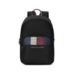 Tommy Hilfiger Unisex Laptop Backpack Amulet | 15 Inch Laptop Compartment | Fashionable Stripe Print | Trolley Sleeve | 21L Capacity | Ideal For Office, Travel, College - Image 2