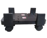 Toriox Adjustable Heavy Duty CPU Trolley with Castor Wheels Computer Floor Stand Trolley CPU Stand CPU Holder Trolley Computer Desktop ATX CPU Steel Rolling Stand - Image 2