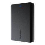 Toshiba Canvio Basics 2TB Portable External HDD - USB 3.0 for PC Laptop Windows and Mac, 3 Years Warranty, External Hard Drive - Black Matt - Image 2