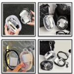 Travel Cable Organizer Bag – Compact Waterproof Tech Pouch for Chargers, USB Cables, Earphones & Gadgets – Transparent Portable Electronics Storage Case for Travel & Office - Image 2